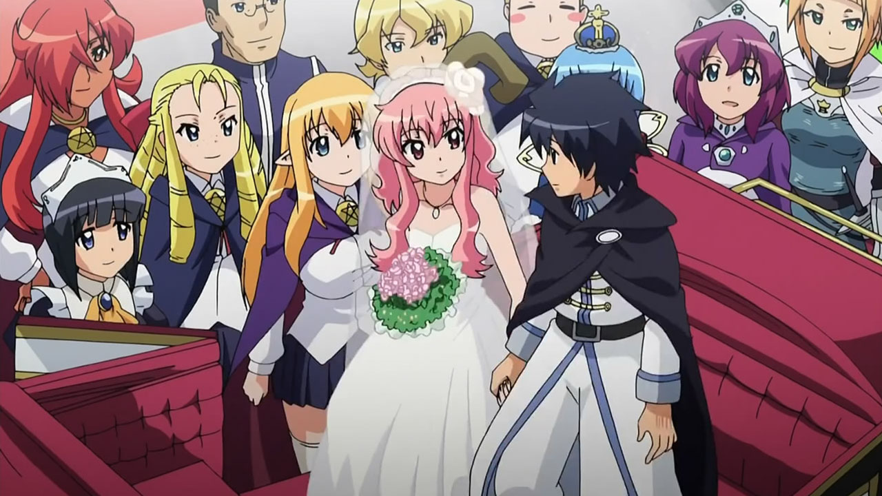 Zero No Tsukaima Episode 1 English Dub Youtube Image - SaitoLouiseCarrage.jpg - Zero no Tsukaima Wiki