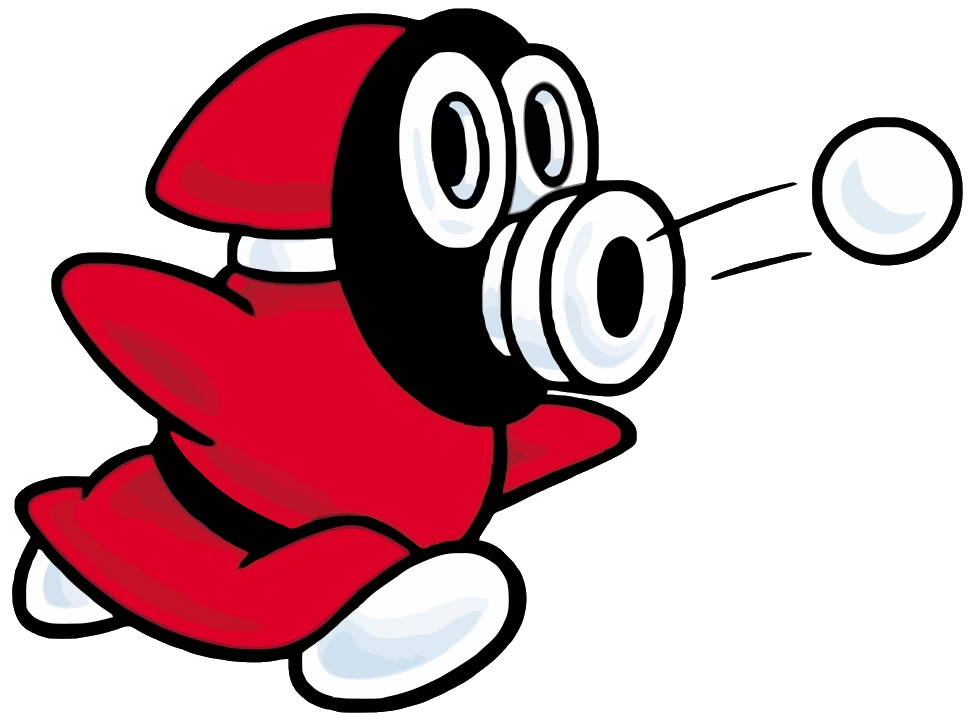Image Snifit Artwork (Super Mario Bros. 2).png The Nintendo Wiki Wii, Nintendo DS, and all