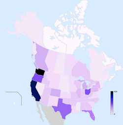 Bigfoot map