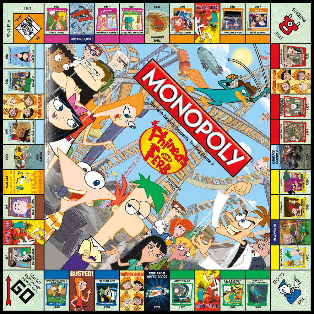 Phineas and Ferb Edition - Monopoly Wiki