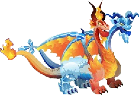how to breed for fire and ice dragon on dragon city