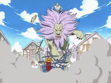 Richie Attacks Luffy
