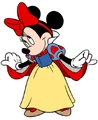 Minnie Mouse Snow White