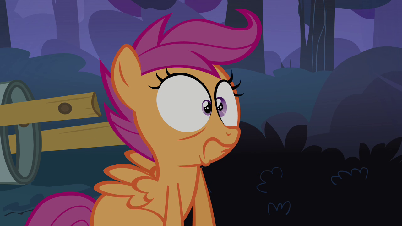 Image Scootaloo scared face S3E06.png My Little Pony Friendship is
