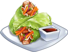 Recipe-Chicken Lettuce Wrap