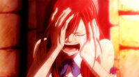 Erza crying