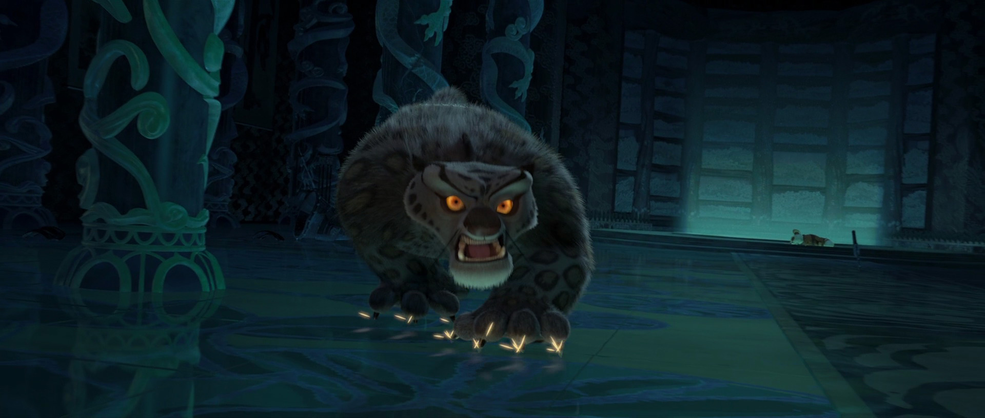 Battle Between Po And Tai Lung Kung Fu Panda Wiki The