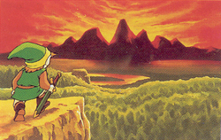 Artwork Montaña Muerte TLoZ
