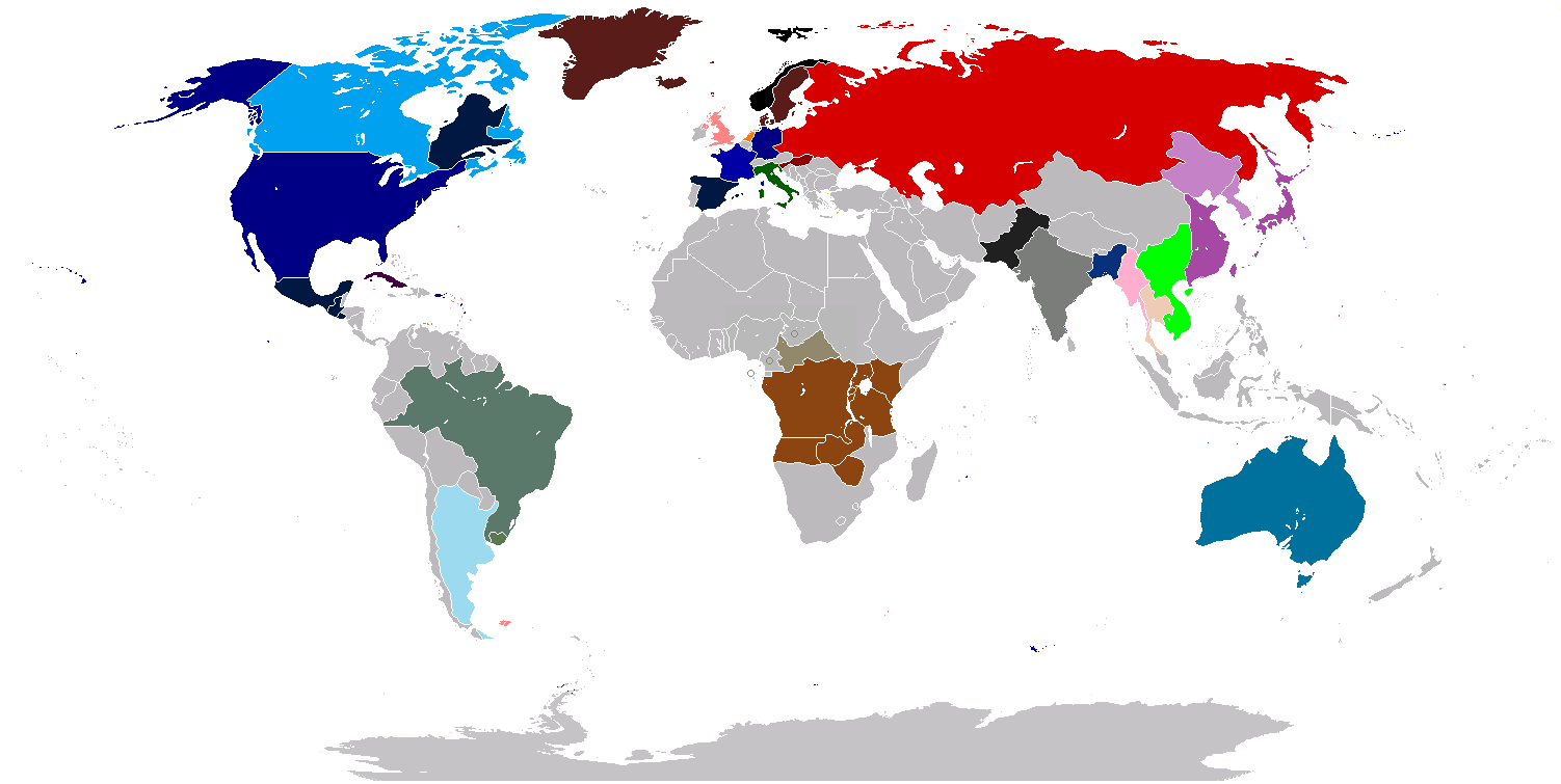 Axis Vs Allies: Revolutions (map Game) - Alternative History