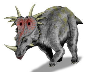 Styracosaurus BW