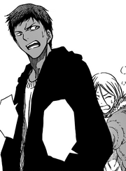 Aomine & Momoi at Seirin vs Kaijo