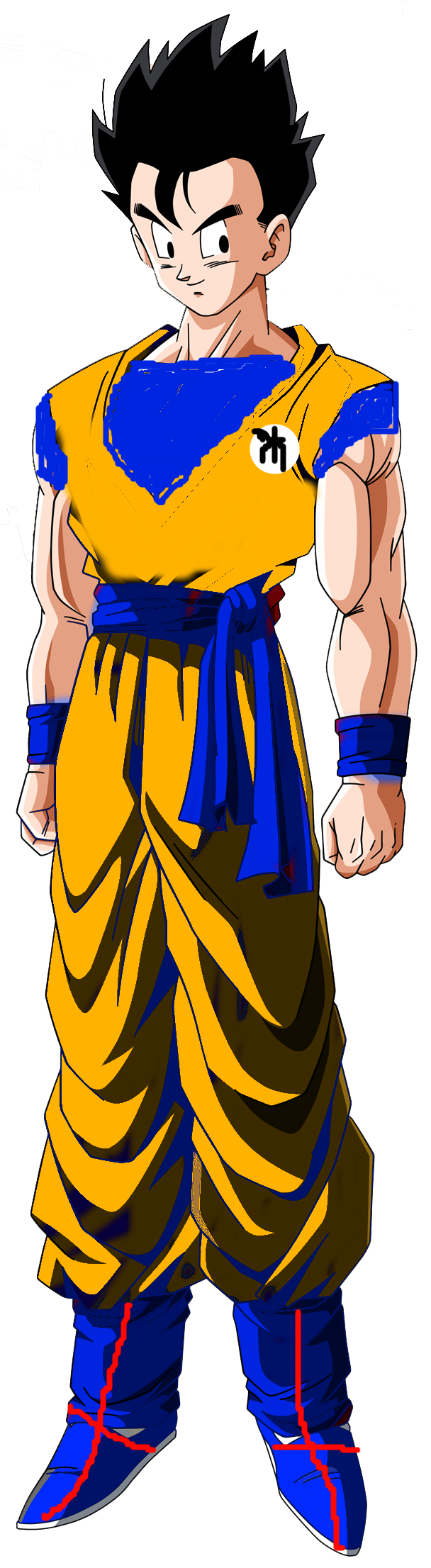 Imagen - Son Gohan Adulto Ren.der.png - Dragon Ball Fanon Wiki