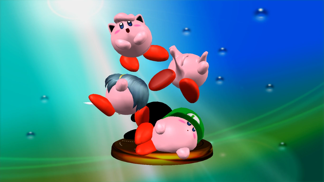 Image KirbyHat4MeleeTrophy.png Smashpedia, the Super Smash Bros. wiki.