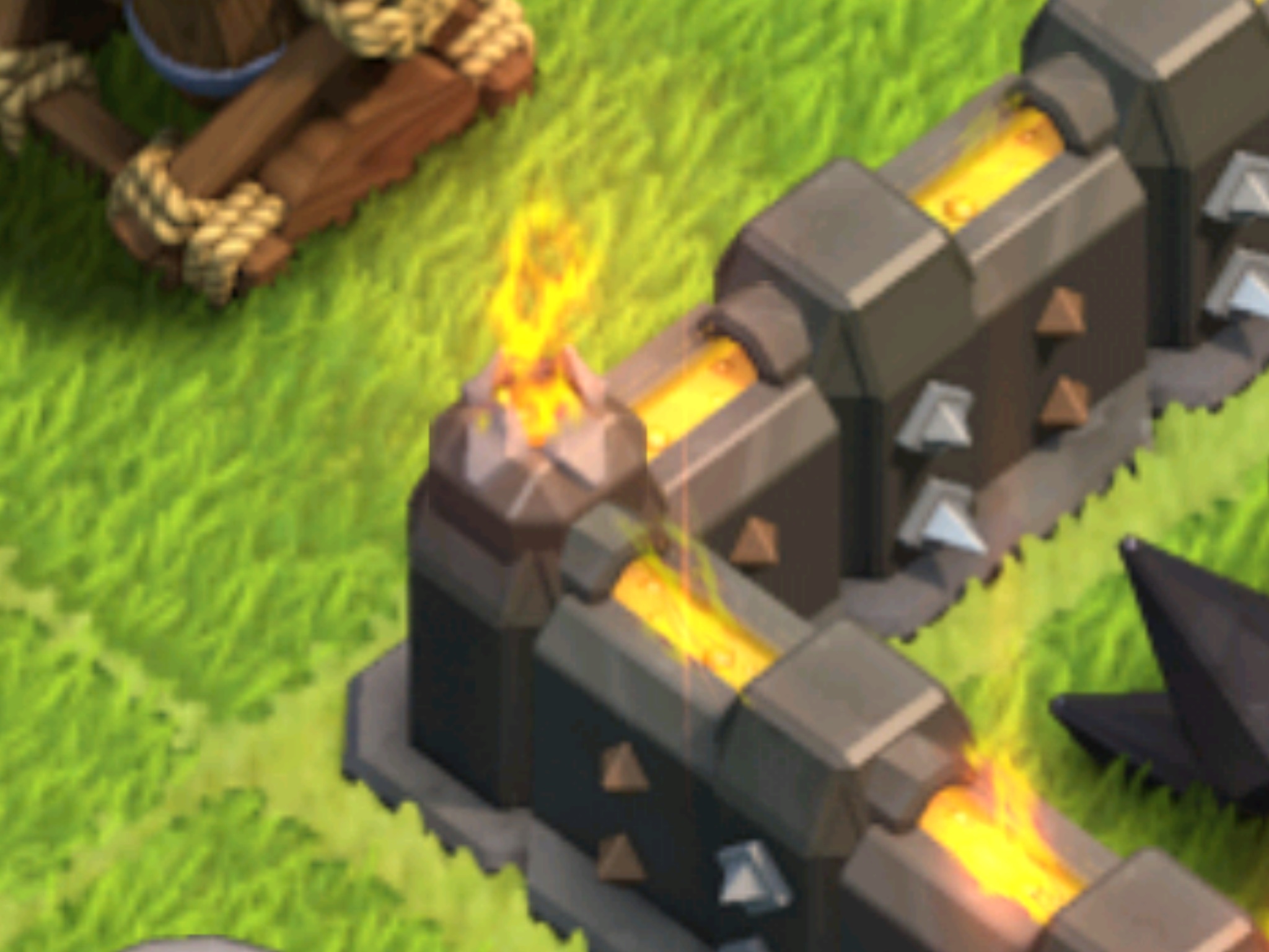 clash of clans level 5 wall