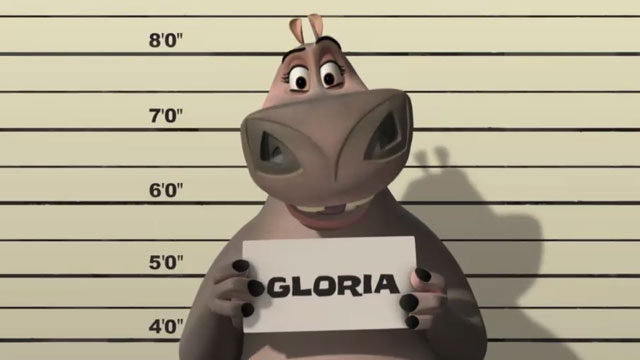 Image - Madagascar 3 Gloria in a police photo.jpg - Movie Guide Archive