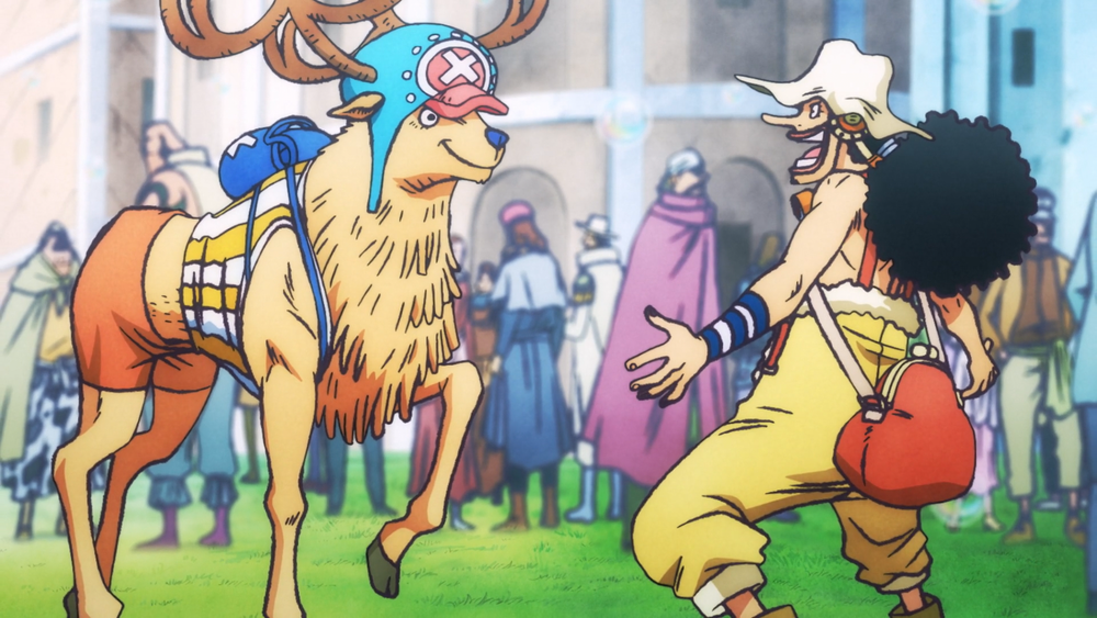 One Piece [HD]: Tony Tony Chopper Monster Point Happy Dance 