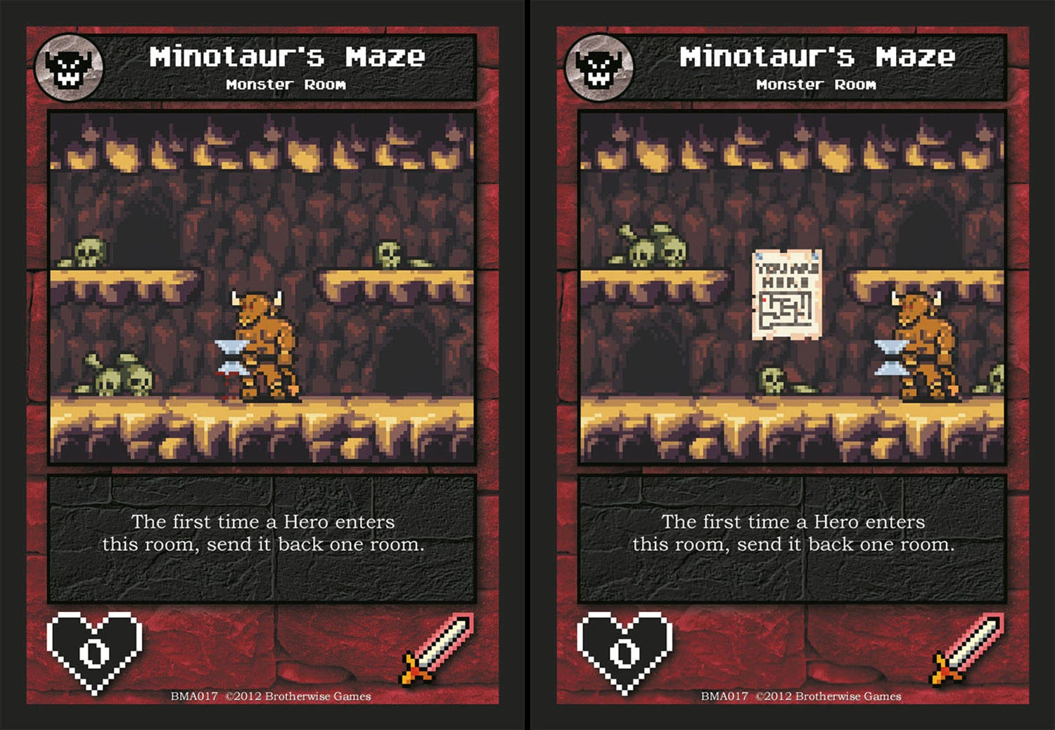 Minotaur's Maze Boss Monster the DungeonBuilding Card Game Wiki