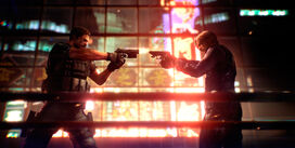 Leon vs Chris