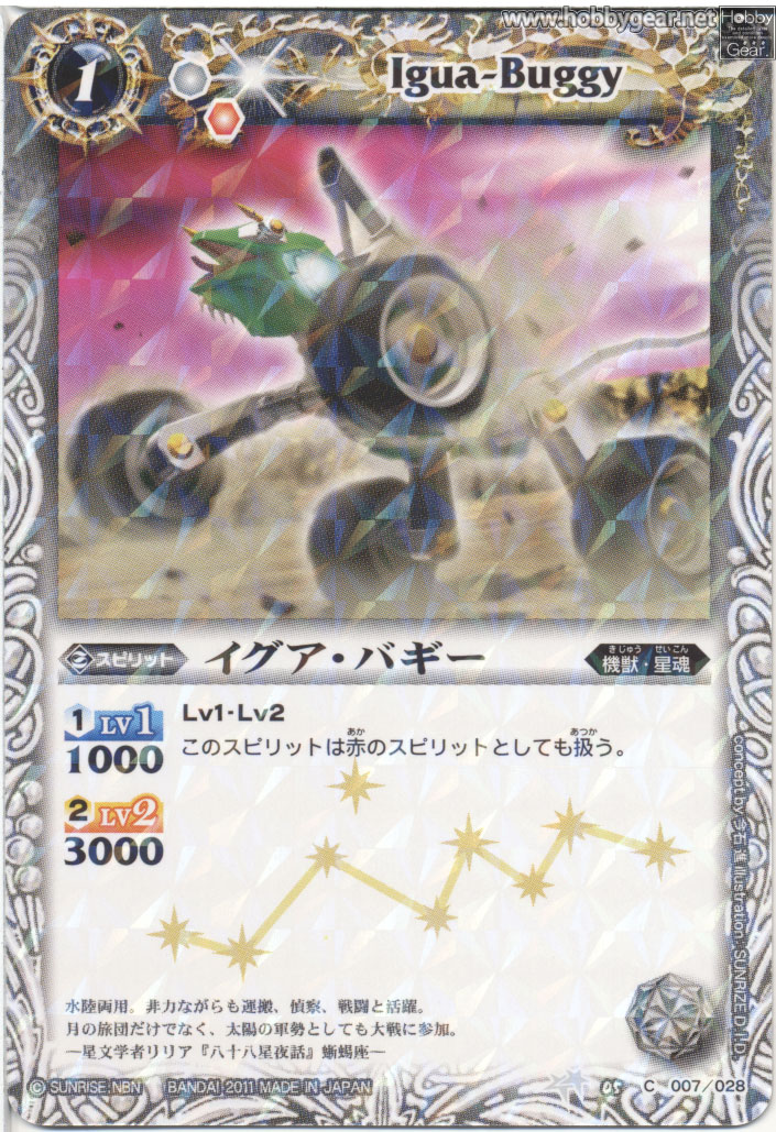 種類:Spirit/造型:今石進/插圖:SUNRISE_D.I.D.