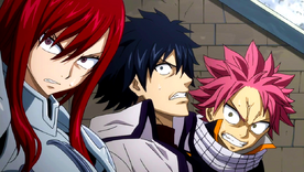 Erza Natsu GrayEnfadados