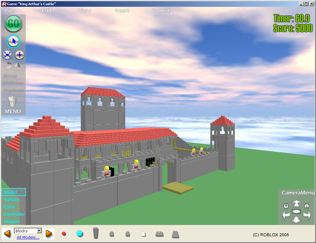 Roblox Studios in early