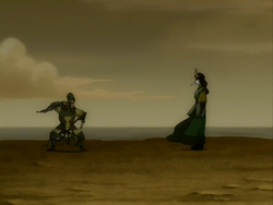 Chin enfrenta a Kyoshi