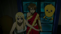 Lucy protects Éclair