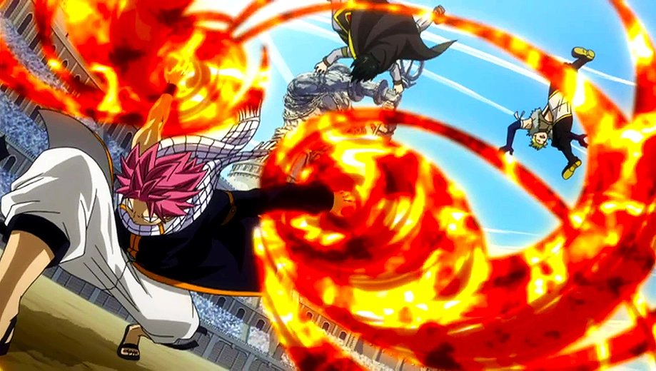 Image - Natsu attacks the Twin Dragons.png - Fairy Tail Wiki, the site