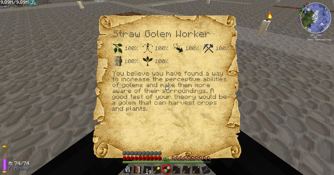 Straw Golem Feed The Beast Wiki