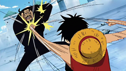 Luffy vs. Blueno