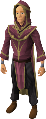 Wicked robes equipped