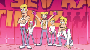 S1e17 pose as a team