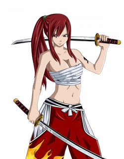 Chapitre 14 saison 5:Erza contre Bacchus