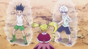 Biscuit Training Gon & Killua