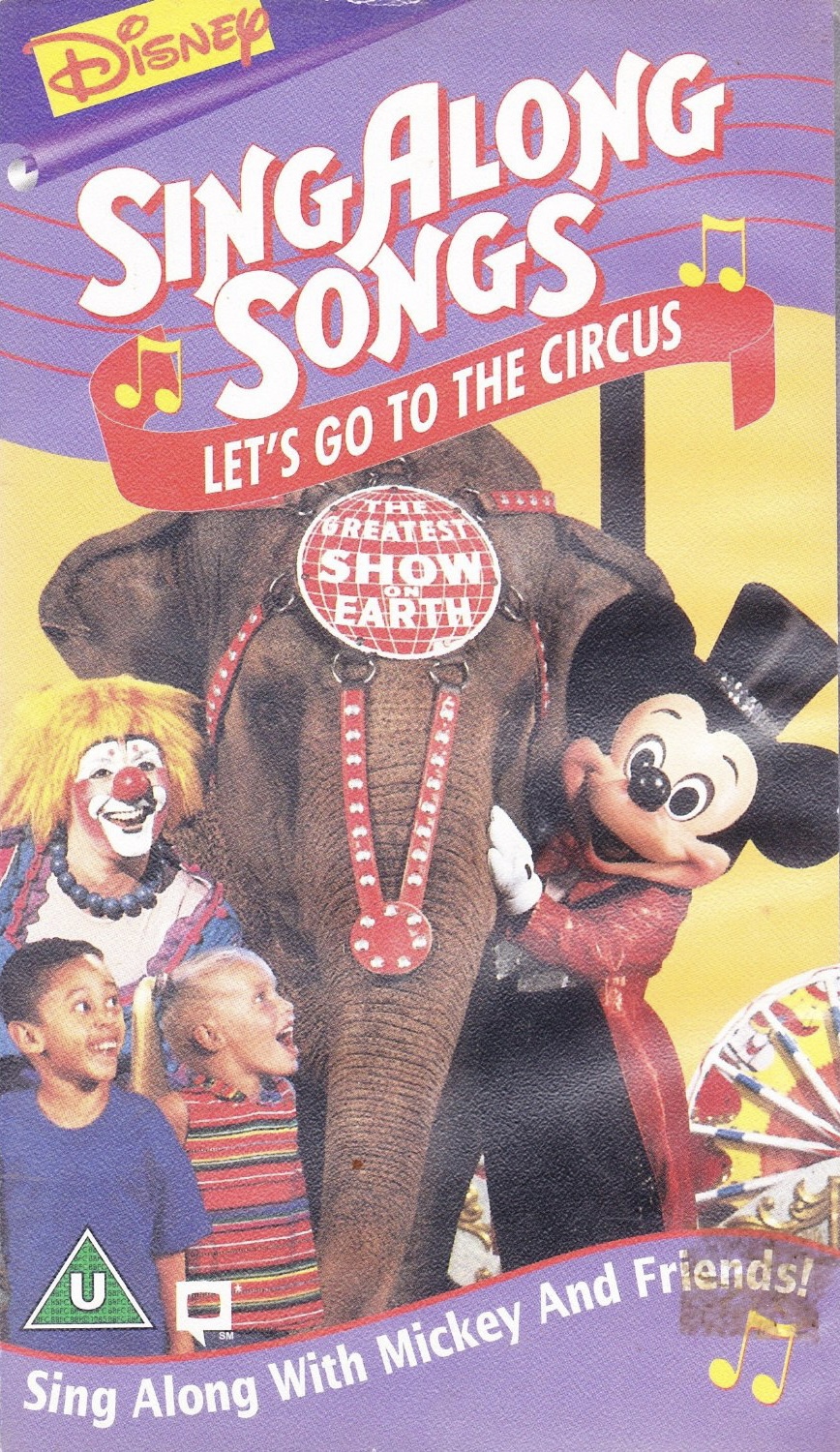 Mickey's Fun Songs Let's Go To The Circus Vhs Image - Lets go to the circus uk vhs.jpg - DisneyWiki