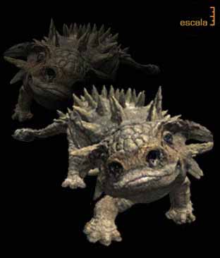 small ankylosaurus