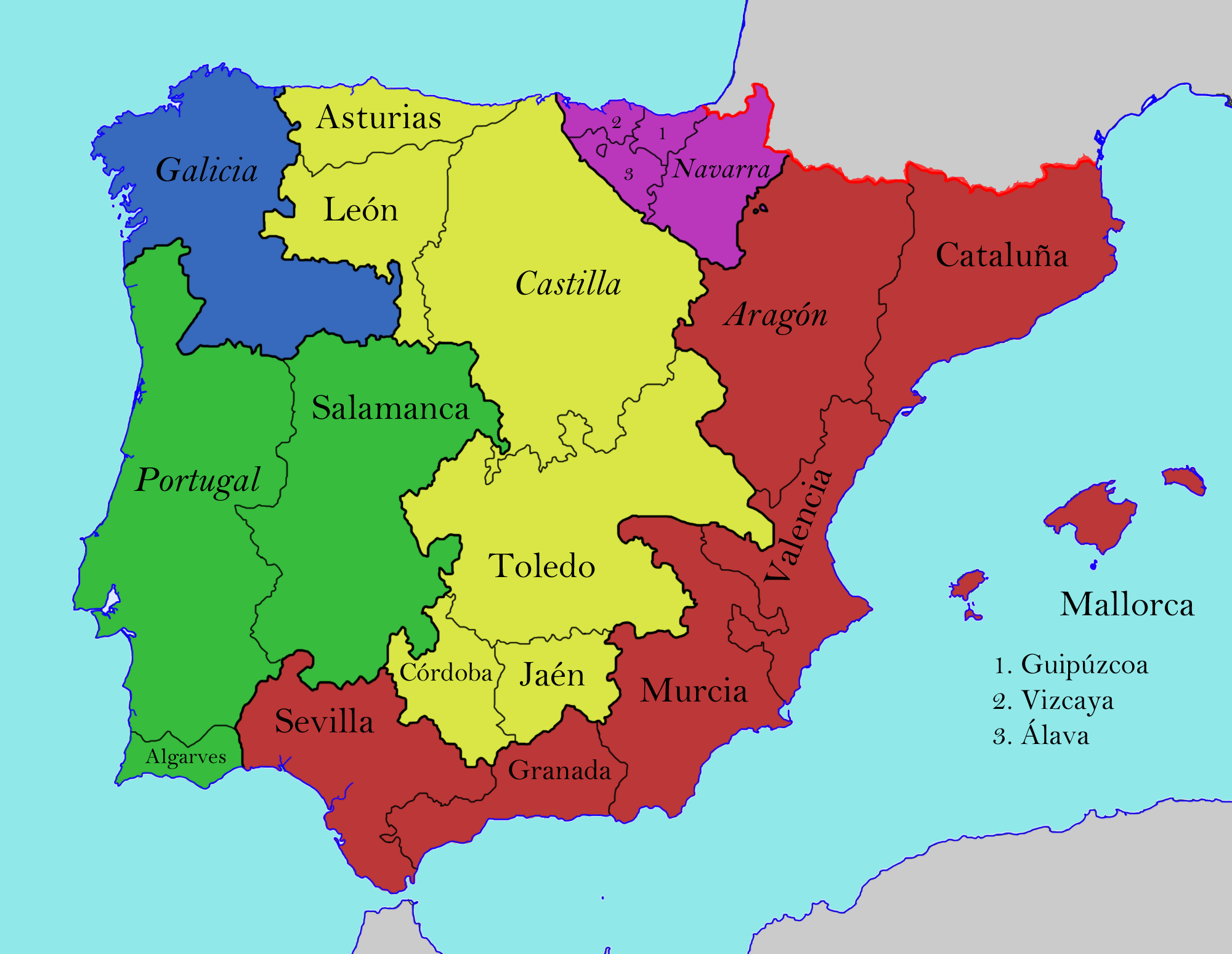 14+ España Y Portugal Mapa Europa PNG