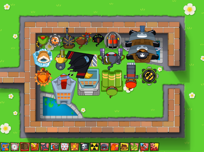 bloons tower defense 5 all towers