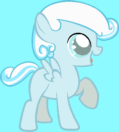 snow drop my little pony coloring pages - photo #6