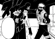 Kakashi acerta Obito