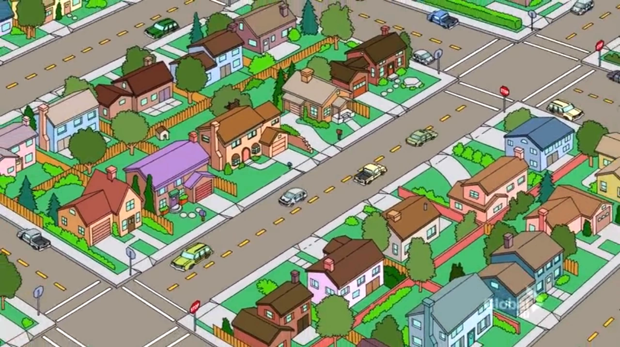 Pressboard Estates The Simpsons Springfield Bound