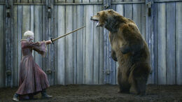 Brienne contra el Oso HBO