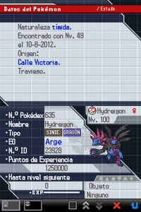 Naturaleza Pokémon N2B2