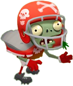 Image - Football-Zombie.png - Plants vs. Zombies Wiki, the free Plants