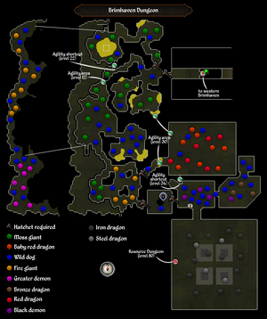 Brimhaven dungeon map