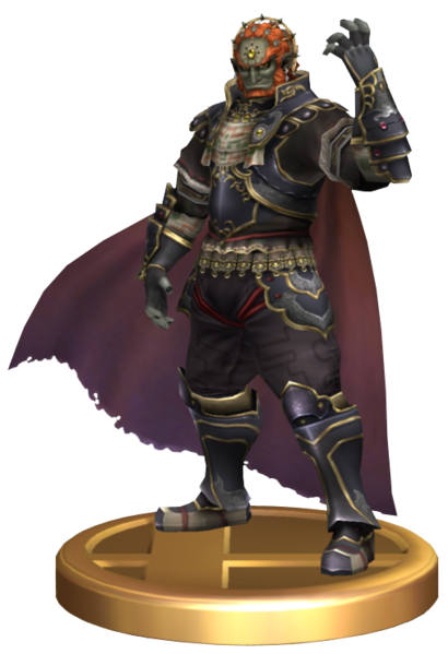 Imagen Ganondorf Trofeo Ssbbpng The Legend Of Zelda Wiki 2833