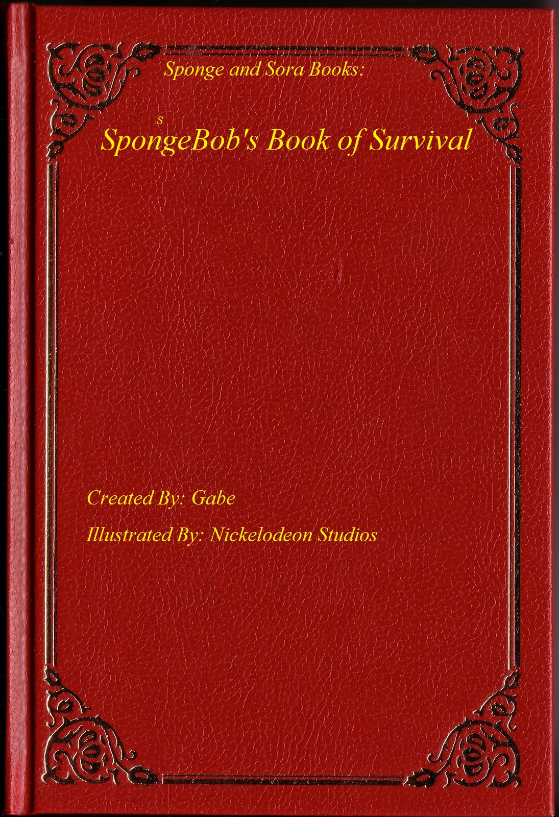 Image - Blank book cover.jpg - The Sponge and Sorapedia Wiki