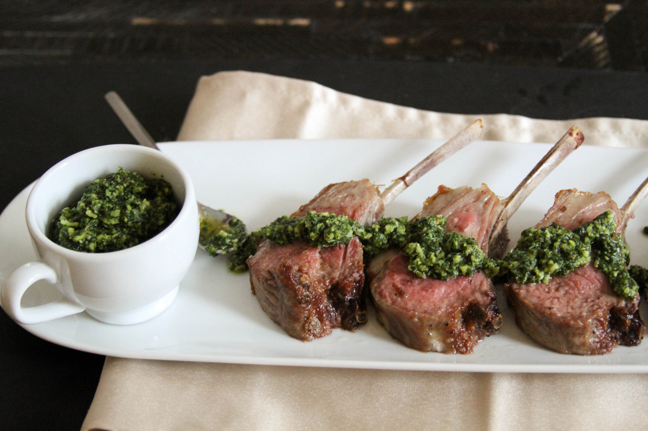 Image - Rack-of-lamb-with-mint-pesto-recipe-01.jpg - Recipes Wiki