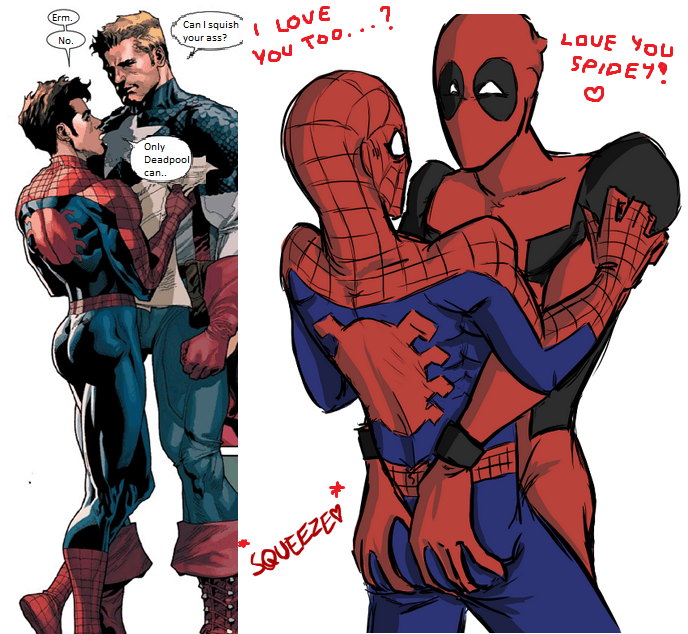 Deadpoolspidermanccpng 688×634 Deadpool And Spiderman Deadpool X Spiderman Spideypool 