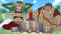Luffy Befriends Masira and Shoujou